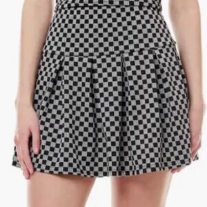 Checkered Black and White skirt